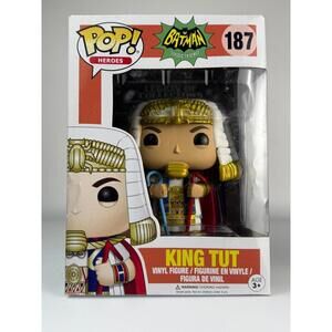 Funko Pop King Tut 187 Batman Classic TV Series DC Heroes "check photo"